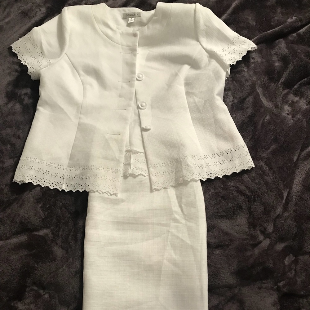 SALE💥 2-Piece White Danilo Suit